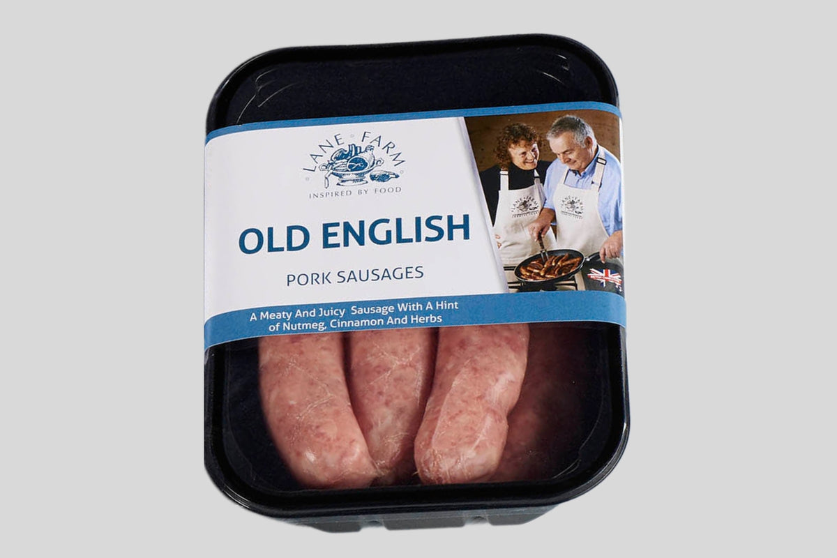 Old English Pork Sausage 420G