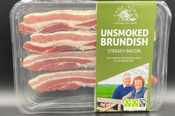 Unsmoked Streaky Bacon 200G
