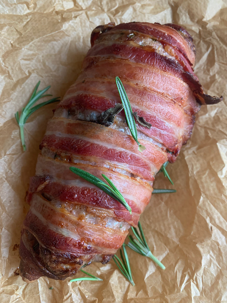 A festive 'Big Pig' in Blanket