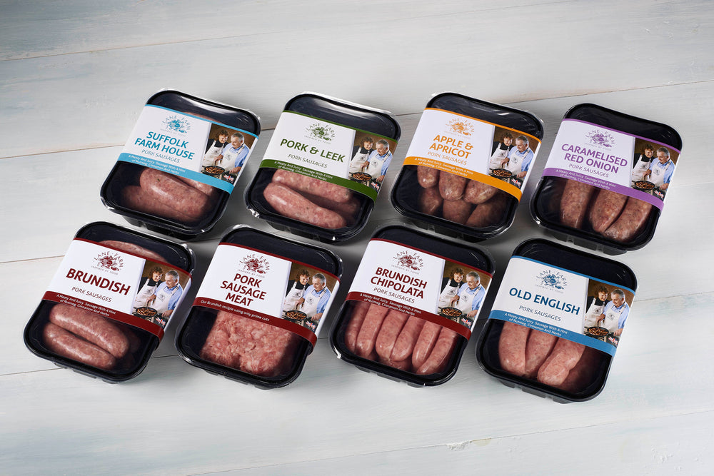 
                
                    Load image into Gallery viewer, Caramelised Red Onion Pork Sausage 420g
                
            